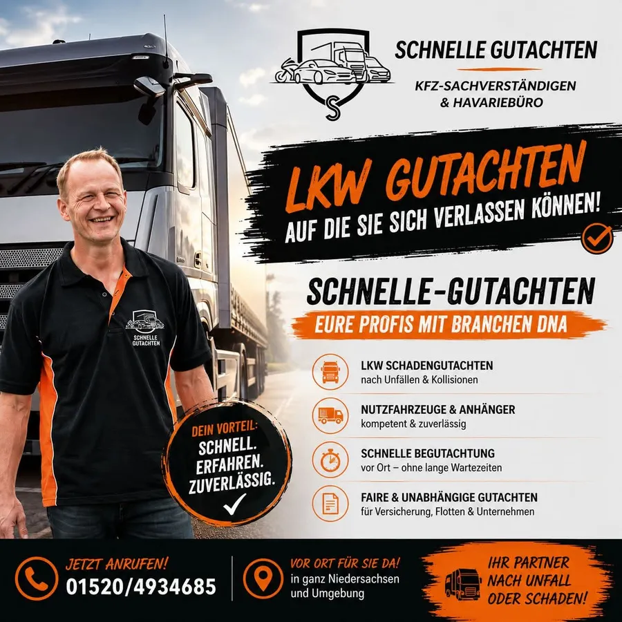 Kfz-Gutachter Schnelle-Gutachten KFZ-Sachverständigen und Havariebüro in Dettum – Bild 4 von 5