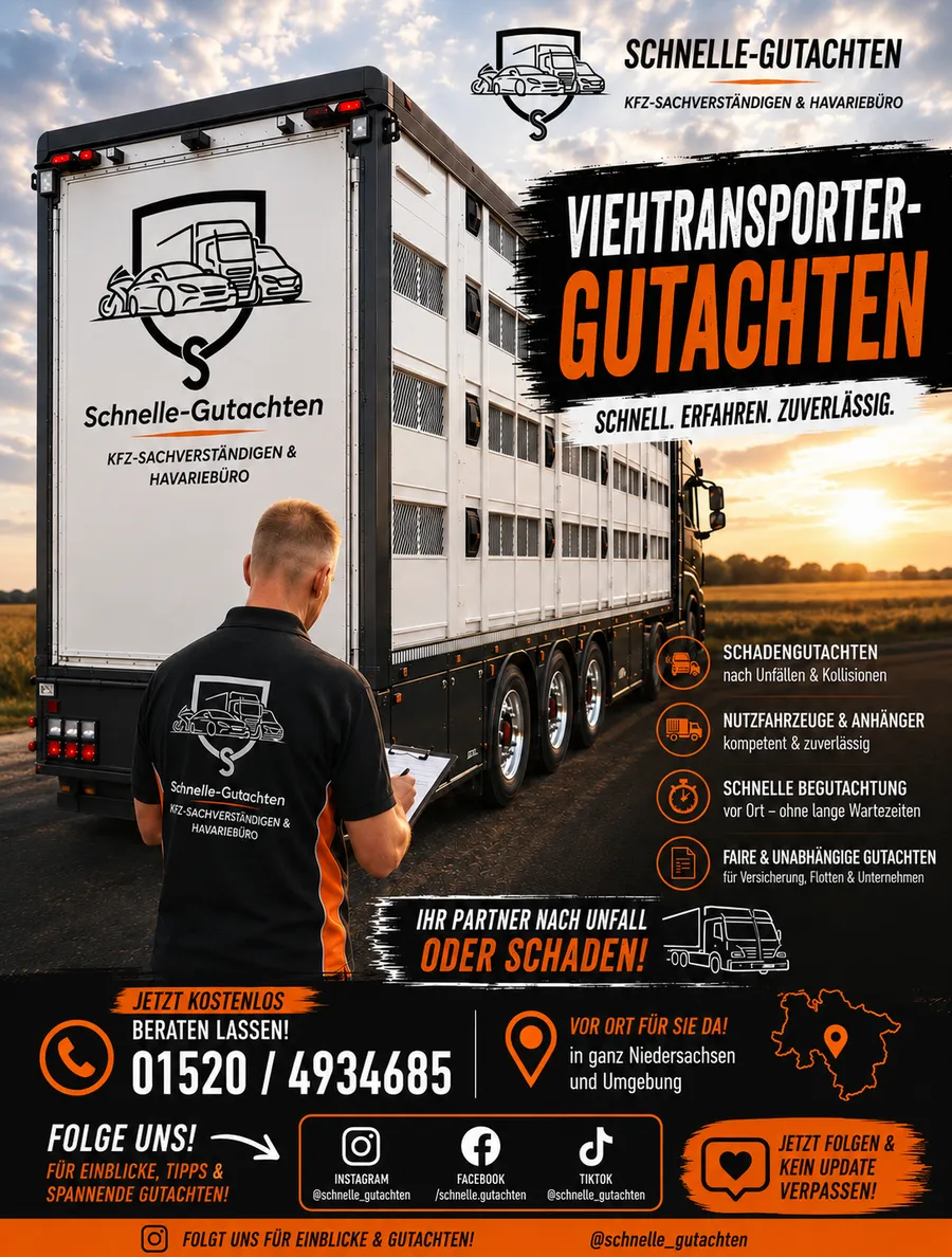 Kfz-Gutachter Schnelle-Gutachten KFZ-Sachverständigen und Havariebüro in Dettum – Bild 3 von 5
